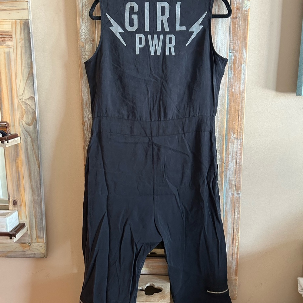 Seven Seventy Black Sleeveless zipper jumpsuit - Picture 4 of 16